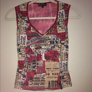 Graphic tank top *vintage*